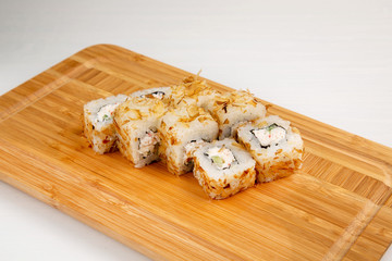 Sushi rolls, Japanese traditional cuisine