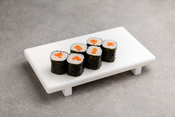 Sushi rolls, Japanese traditional cuisine