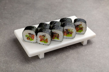Sushi rolls, Japanese traditional cuisine