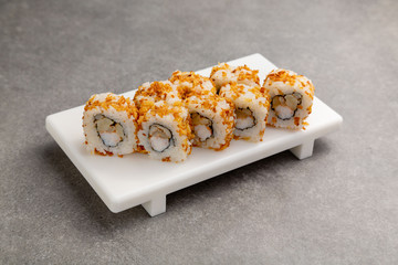 Sushi rolls, Japanese traditional cuisine