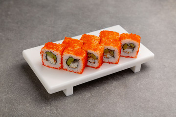Sushi rolls, Japanese traditional cuisine