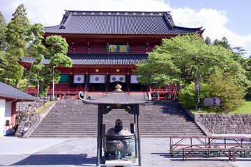 Naklejka premium 日光山輪王寺 三仏堂
