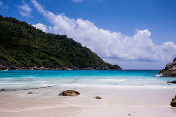 tropical beach in thailand