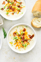Potato creamy soup
