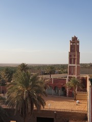 Obraz premium Mosque in the province of Adrar Algeria