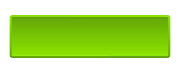blank button. blank square green push button