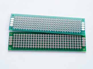 Double side prototype universal printed circuit boards