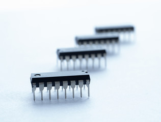 Motor drivers, voltage regulators for electronic devices
