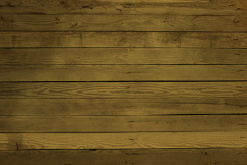 Obraz premium Background of yellow boards. Yellow wooden floor. Yellow background for design and text.