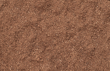 ground coffee beans in powder, use as background texture