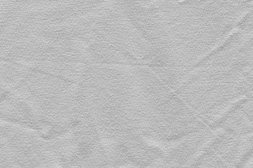 White cotton fabric canvas texture background Close up for design blackdrop or overlay background