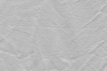 Poster White cotton fabric canvas texture background Close up for design blackdrop or overlay background © jes2uphoto