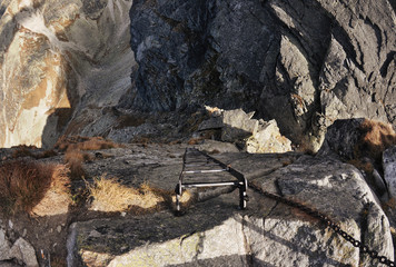 High tops of Polish Tatra Mountains National Park in Zakopane Poland