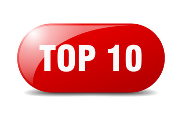 top 10 button. top 10 sign. key. push button.