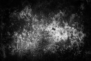 Abstract grunge vintage cement Wall Background with grey color. old Cement. Concrete with Rough Texture, Dark wallpaper, Space For Text, use for Decorative design for web page banner  wallpaper
