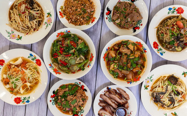 Thai North Eastern Isaan food 
