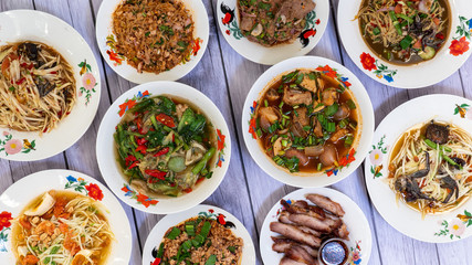 Thai North Eastern Isaan food 