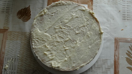 preparation of chocolate-nut cake