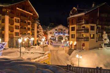 Arc 1950, Les Arcs, Savoie, French Alps, France, Europe