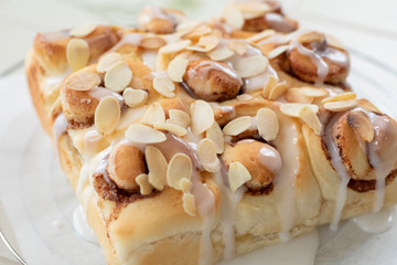 自宅でパン作り　シナモンロールブレッド