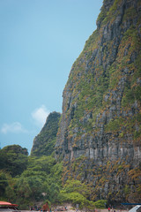 mountain landscape in the sea