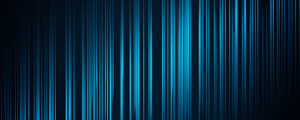 
Futuristic technology modern banner design with blue lines. Abstract geometric background