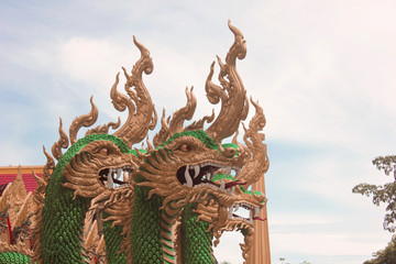 dragon statue in thailand