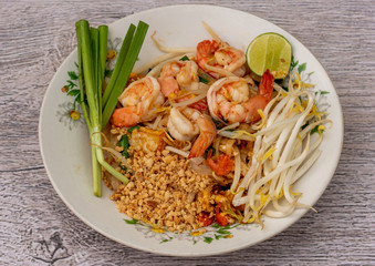 Thai food mixed dishes 
