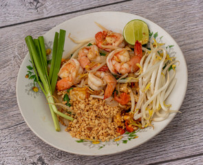 Thai food mixed dishes 