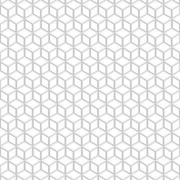 a beautiful cube white pattern