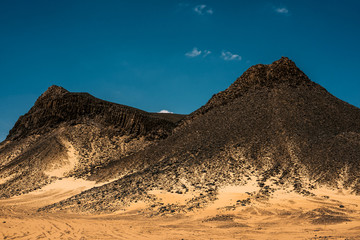 Fototapeta na wymiar Black desert