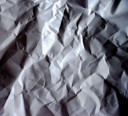 Vintage crumpled paper texture, used for a background.