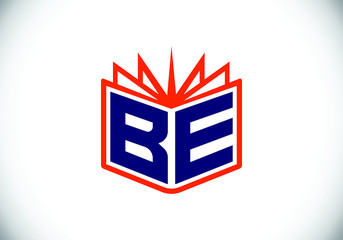 Initial Monogram Letter B E Logo Design Vector Template. Graphic Alphabet Symbol for Corporate Business Identity