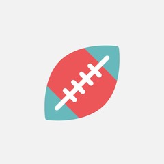 american football icon vector illustration design