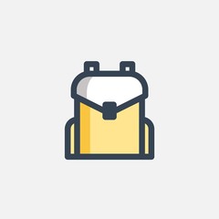 travel bag icon vector illustration design