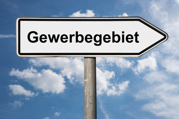 Wegweiser Gewerbegebiet