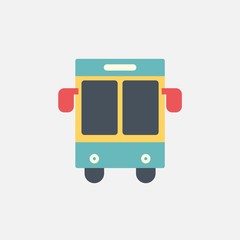 bus icon vector illustration design