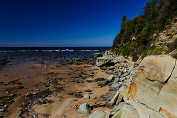 Rock Shelf At low tide