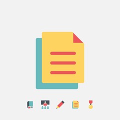 Obraz premium documents icon vector illustration design