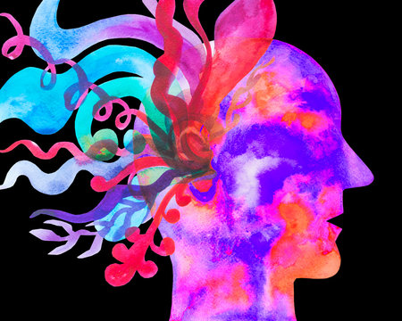 recommend clip art: Disegno grafico sfondo nero ascoltare musica. Ispirazione. Musicista. Meditazione yoga rilassamento