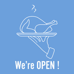 Quarantine Reopen cafe, restaurant Welcoming info