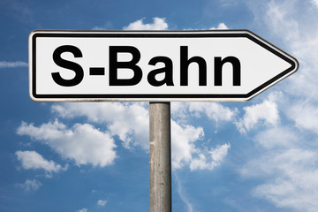 Wegweiser S-Bahn