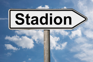 Wegweiser Stadion
