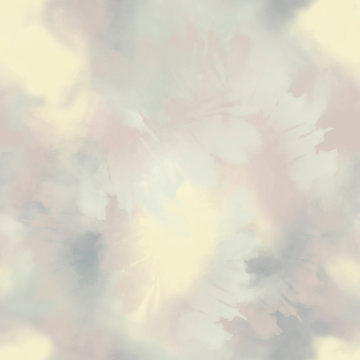 soft grey tie dye seamless pattern
