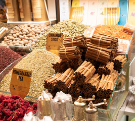 Dried herbal teas. Healthy and delicious in different varieties and flavors.