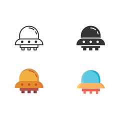 spaceship icon vector illustration design