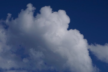 Clouds on blue sky for background concept