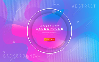 Abstract random colorful dynamic background design.