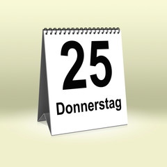 25.Donnerstag