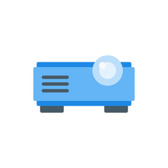 projector flat icon